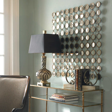 Uttermost Home Oversized Uttermost Dinuba Mirrored Wall Decor