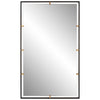 Uttermost Home Decor Motor Freight - Rate to be Quoted Uttermost Egon Rectangular Bronze Mirror
