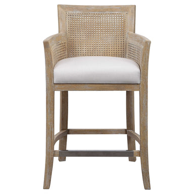 Uttermost Furniture Motor Freight-Rate to be Quoted Uttermost Encore Counter Stool, Natural