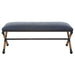 Uttermost Furniture Motor Freight-Rate to be Quoted Uttermost Firth Bench, Navy