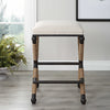 Uttermost Furniture Uttermost Firth Counter Stool, Oatmeal
