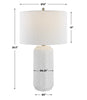 Uttermost Lighting Uttermost Foster Coastal Table Lamp - White