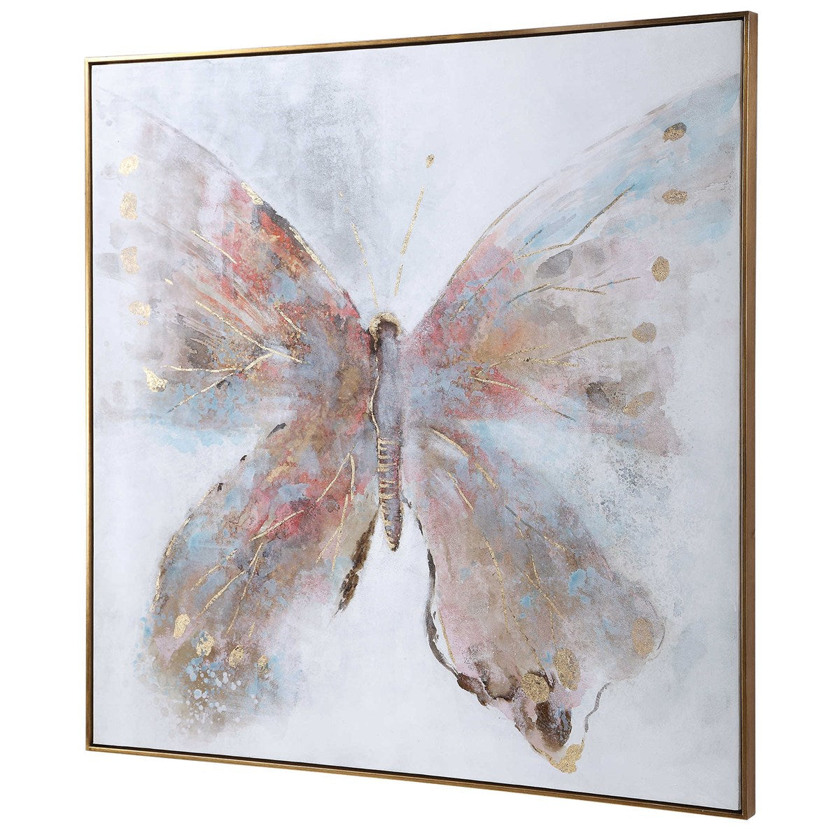 Uttermost Home Decor Motor Freight-Rate to be Quoted Uttermost Free Flying Hand Painted Canvas