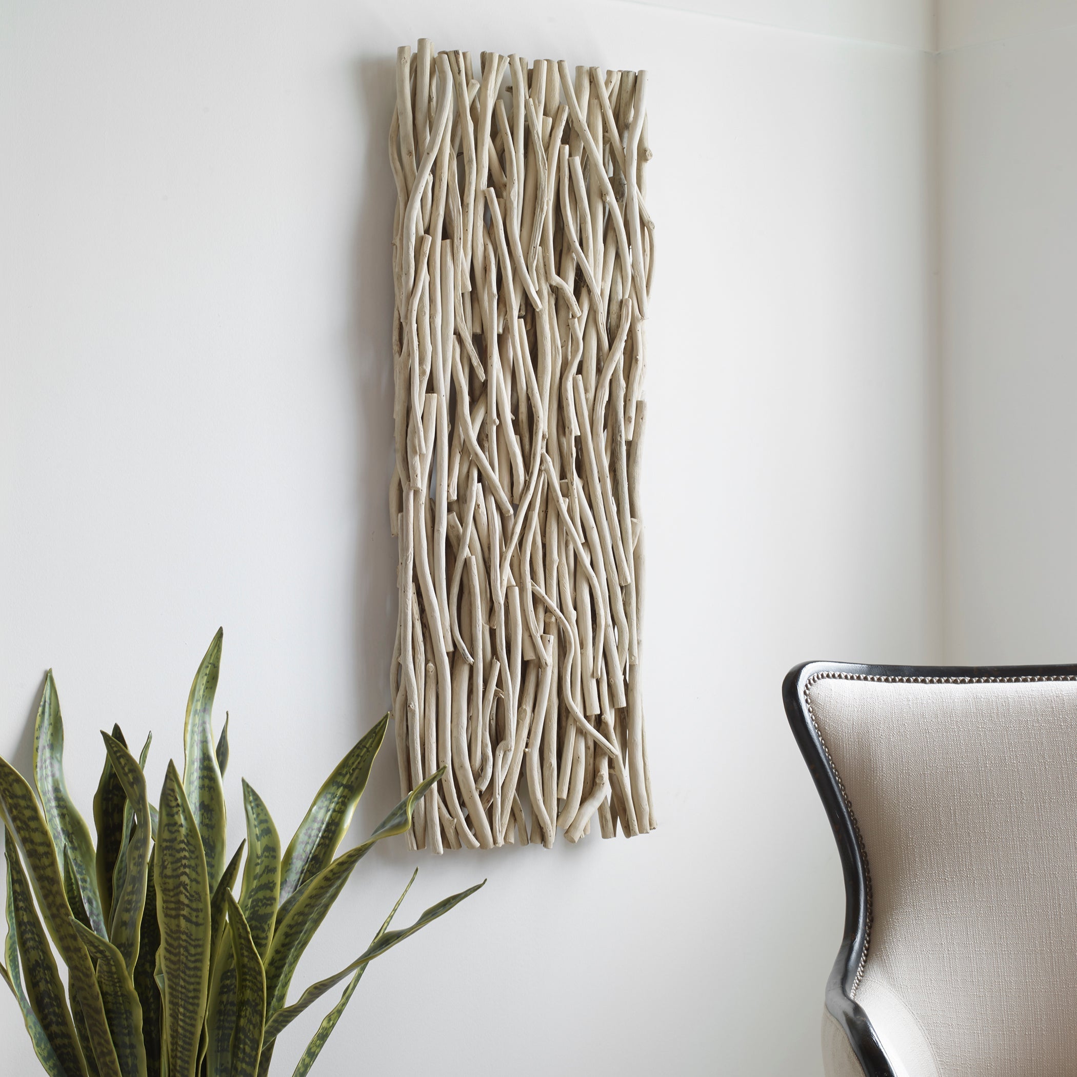 Uttermost Home Decor Uttermost Gathered Teak Bleached Wood Wall Decor