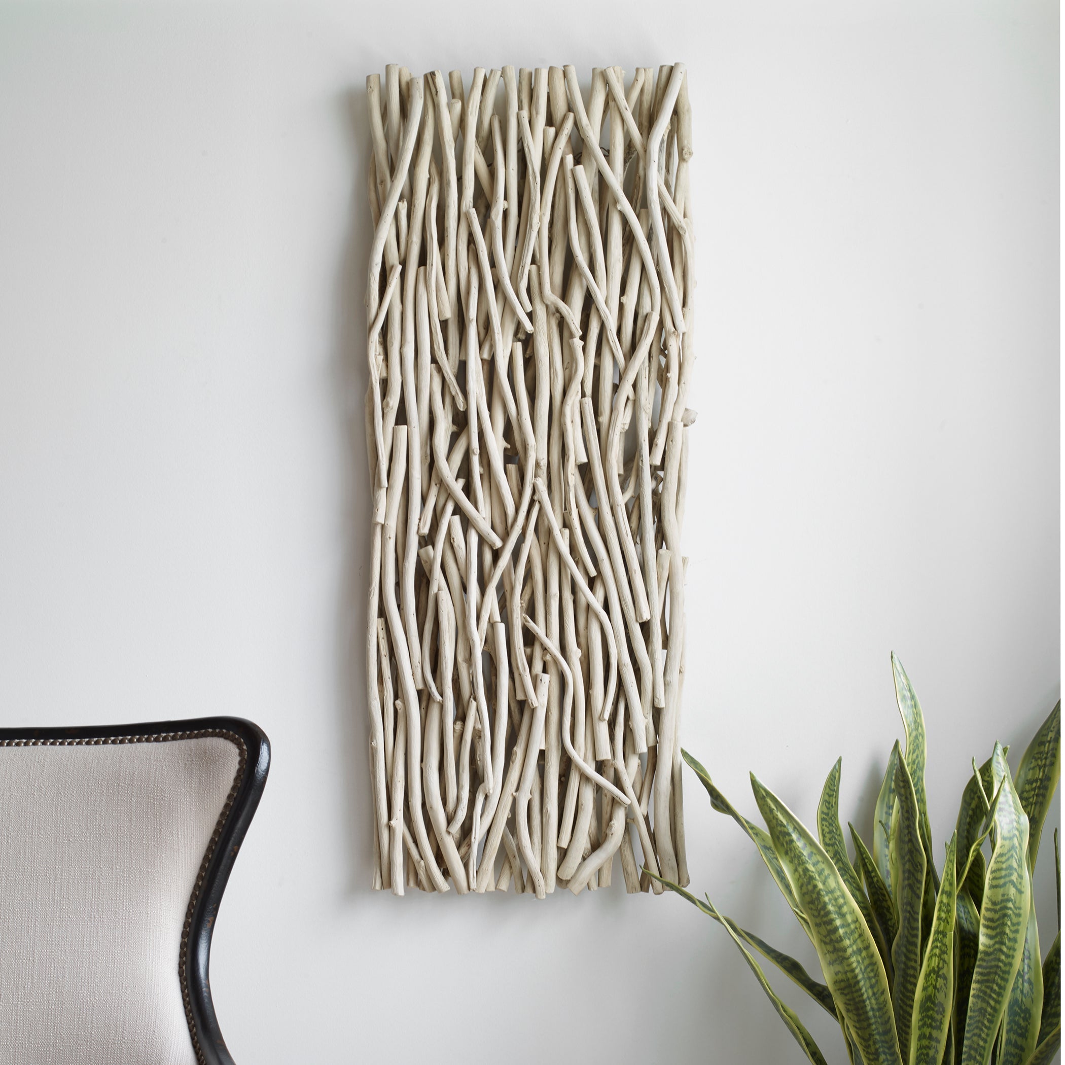 Uttermost Home Decor Uttermost Gathered Teak Bleached Wood Wall Decor
