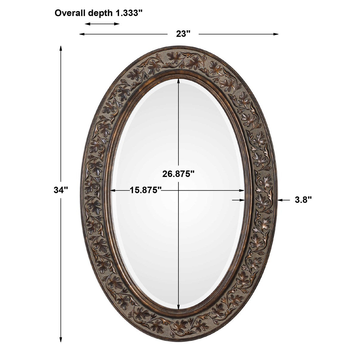 Uttermost Home Decor Uttermost Gena Mirror