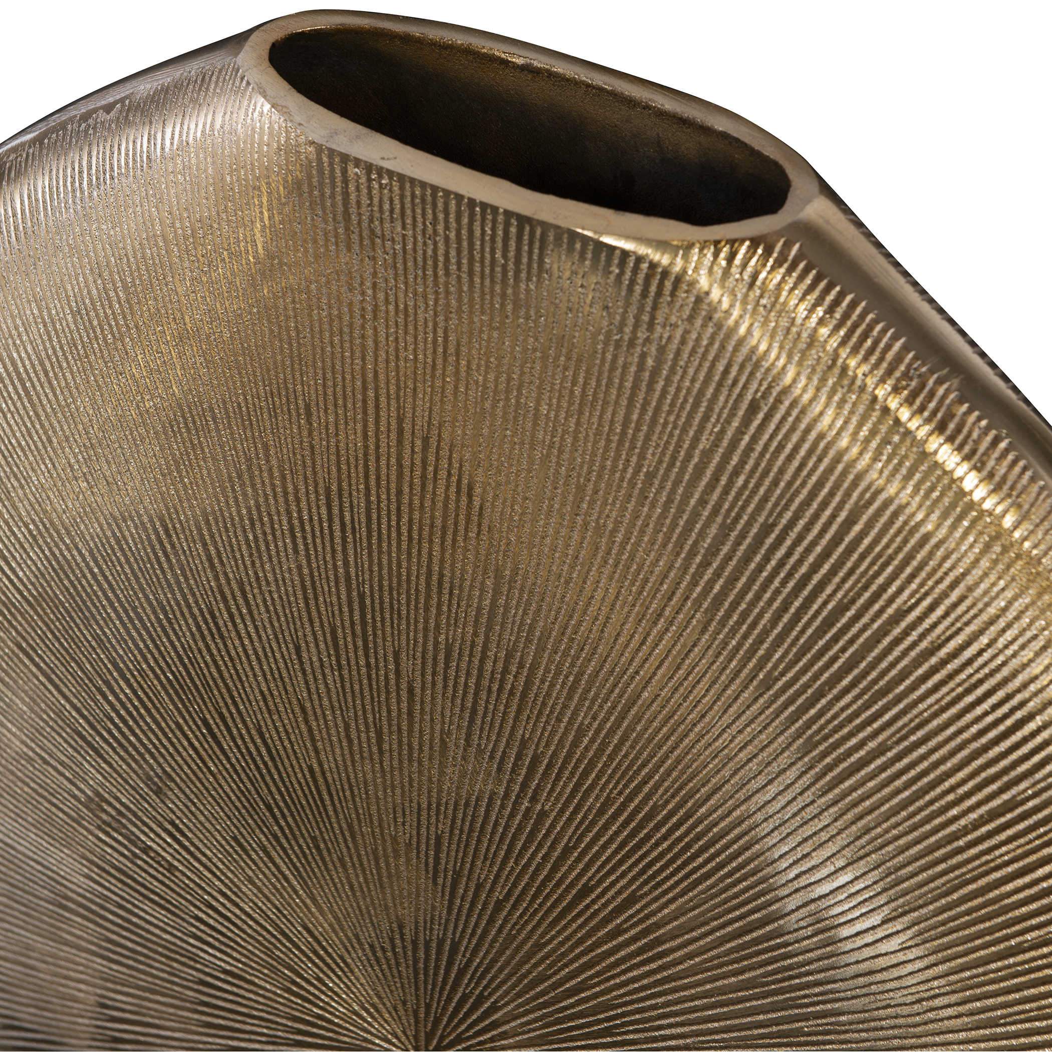 Uttermost Ripple Vase Uttermost Gretchen Vase: Unique Gold Home Decor | Best Prices ...