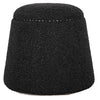 Uttermost Furniture Uttermost Gumdrop Ottoman, Black