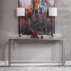 Uttermost Furniture Uttermost Hayley Console Table, Silver