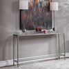 Uttermost Furniture Uttermost Hayley Console Table, Silver