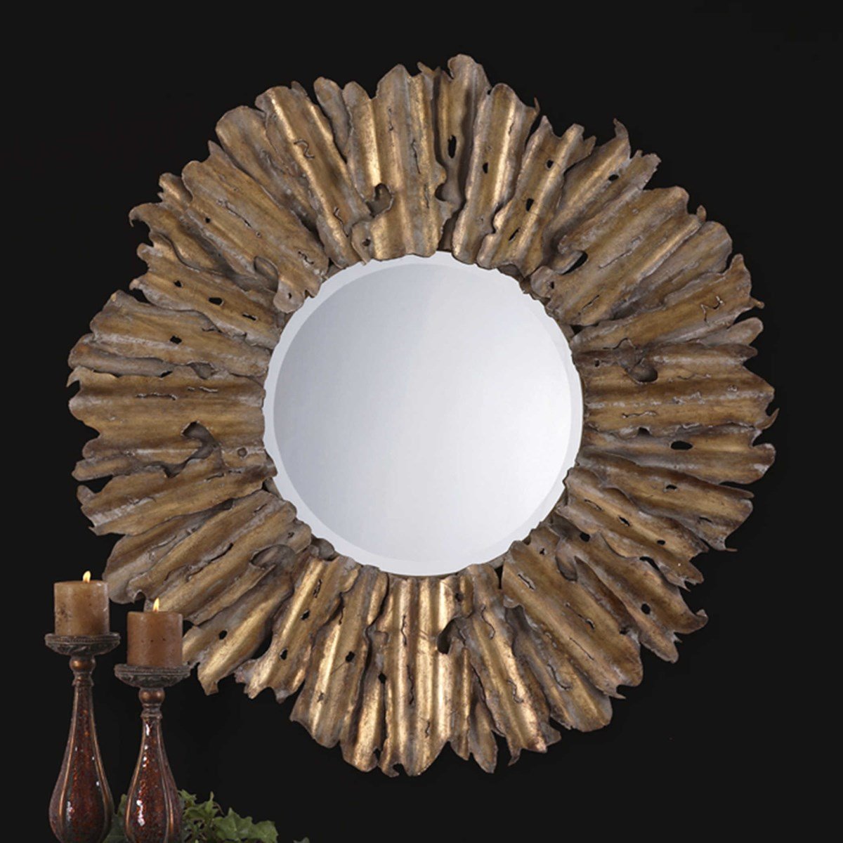 Uttermost Home Oversized Uttermost Hemani Round Mirror