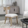 Uttermost Home Uttermost Idris Armless Chair, Natural