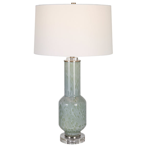 Uttermost Lighting Uttermost Imperia Aqua Gray Table Lamp