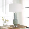 Uttermost Lighting Uttermost Imperia Aqua Gray Table Lamp