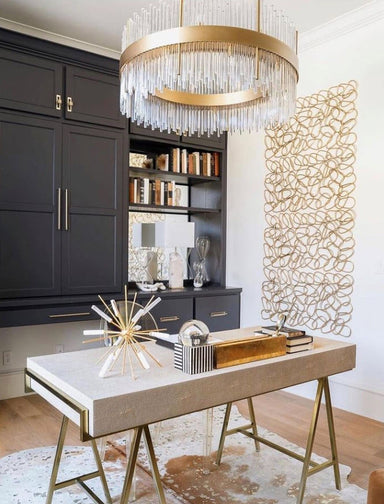 Uttermost Home Uttermost In the Loop Metal Wall Panels, S/2