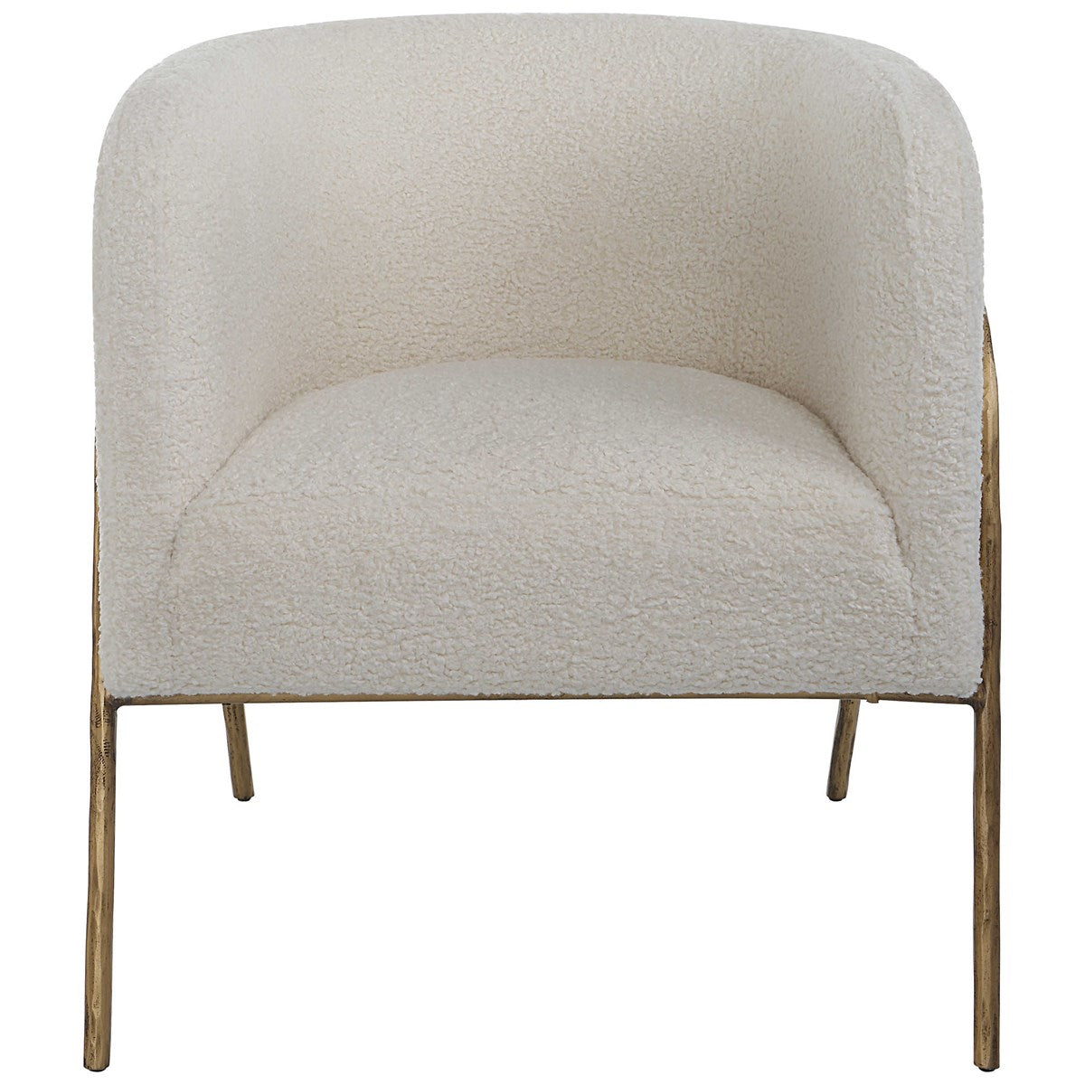 Uttermost Furniture Motor Freight-Rate to be Quoted Uttermost Jacobsen Accent Chair, Shearling