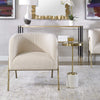 Uttermost Furniture Motor Freight-Rate to be Quoted Uttermost Jacobsen Accent Chair, Shearling