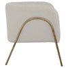 Uttermost Furniture Motor Freight-Rate to be Quoted Uttermost Jacobsen Accent Chair, Shearling