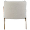 Uttermost Furniture Motor Freight-Rate to be Quoted Uttermost Jacobsen Accent Chair, Shearling