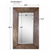 Uttermost Home Motor Freight - Rate to be Quoted Uttermost Langford Mirror