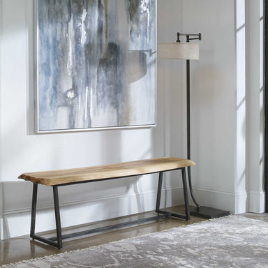 Uttermost Furniture Motor Freight-Rate to be Quoted Uttermost Laurel Bench