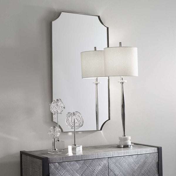 Uttermost Home Uttermost Lennox Nickel Mirror
