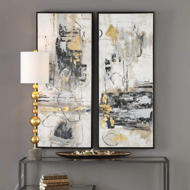 Uttermost Home Uttermost Life Scenes Hand Painted Canvases, S/2 - Shipping November