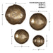 Uttermost Home Uttermost Lucky Coins Metal Wall Decor, S/4