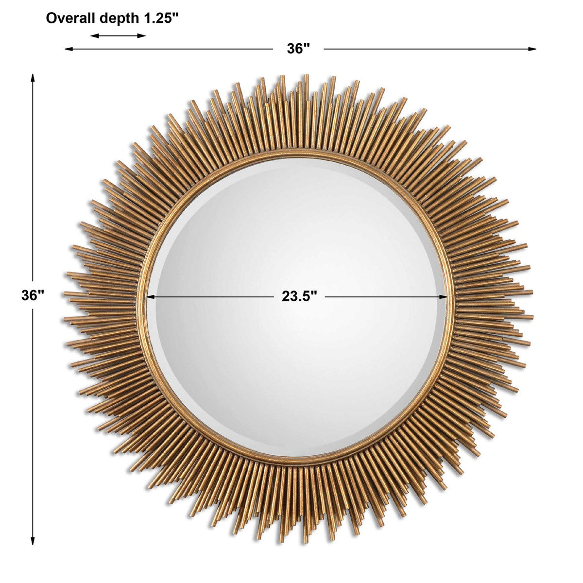 Uttermost Home Oversize - Rate to be Quoted Uttermost Marlo Round Mirror