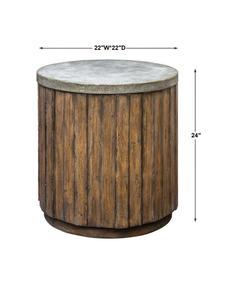 Uttermost Furniture Motor Freight-Rate to be Quoted Uttermost Maxfield Side Table
