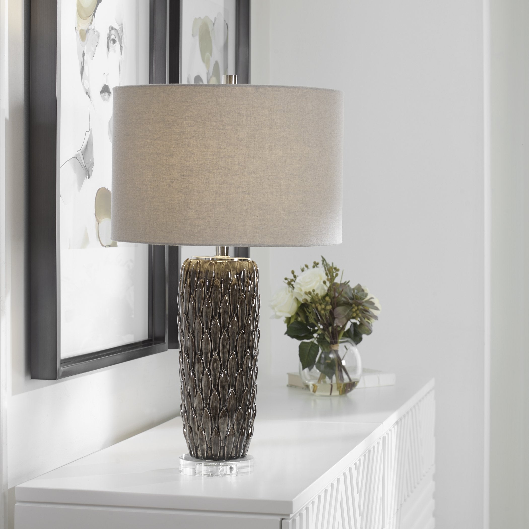 Uttermost Home Uttermost Nettle Textured Table Lamp