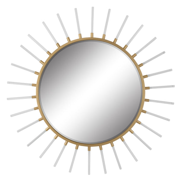 Uttermost Home Decor Oversize Uttermost Oracle Round Starburst Mirror