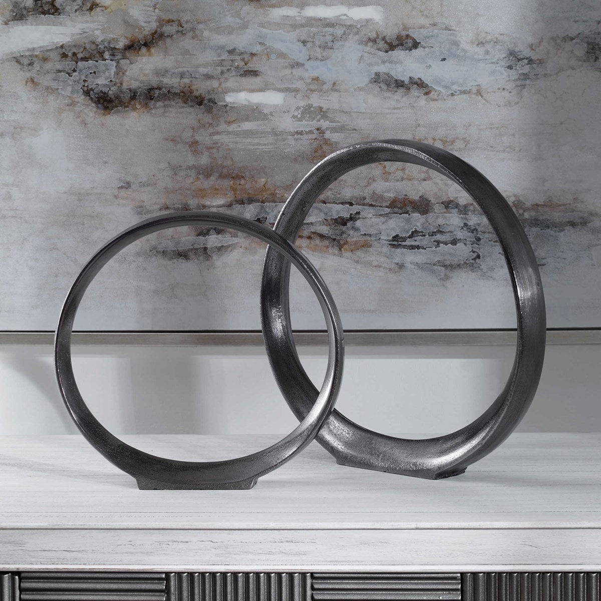 Uttermost Home Uttermost Orbits Ring Sculptures, S/2