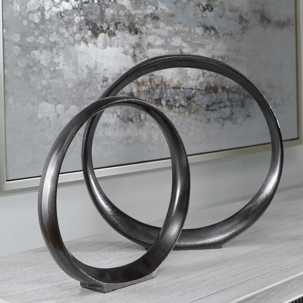 Uttermost Home Uttermost Orbits Ring Sculptures, S/2