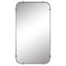 Uttermost Home Decor Uttermost Pali Industrial Iron Mirror