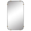 Uttermost Home Decor Uttermost Pali Industrial Iron Mirror