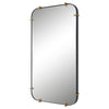 Uttermost Home Decor Uttermost Pali Industrial Iron Mirror
