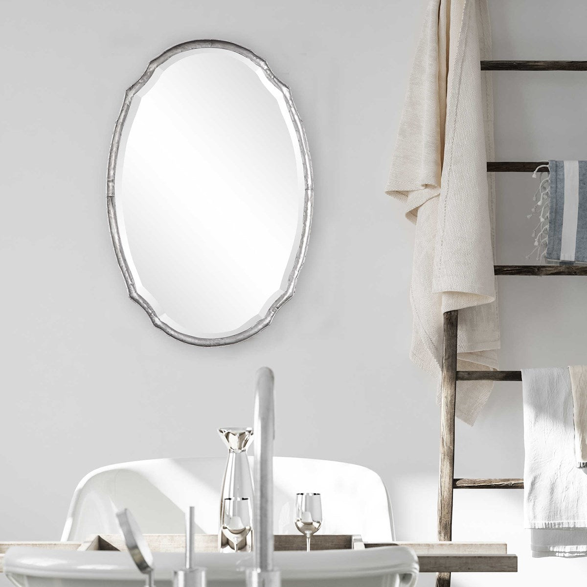 Uttermost Home Decor Uttermost Palma Mirror - Silver