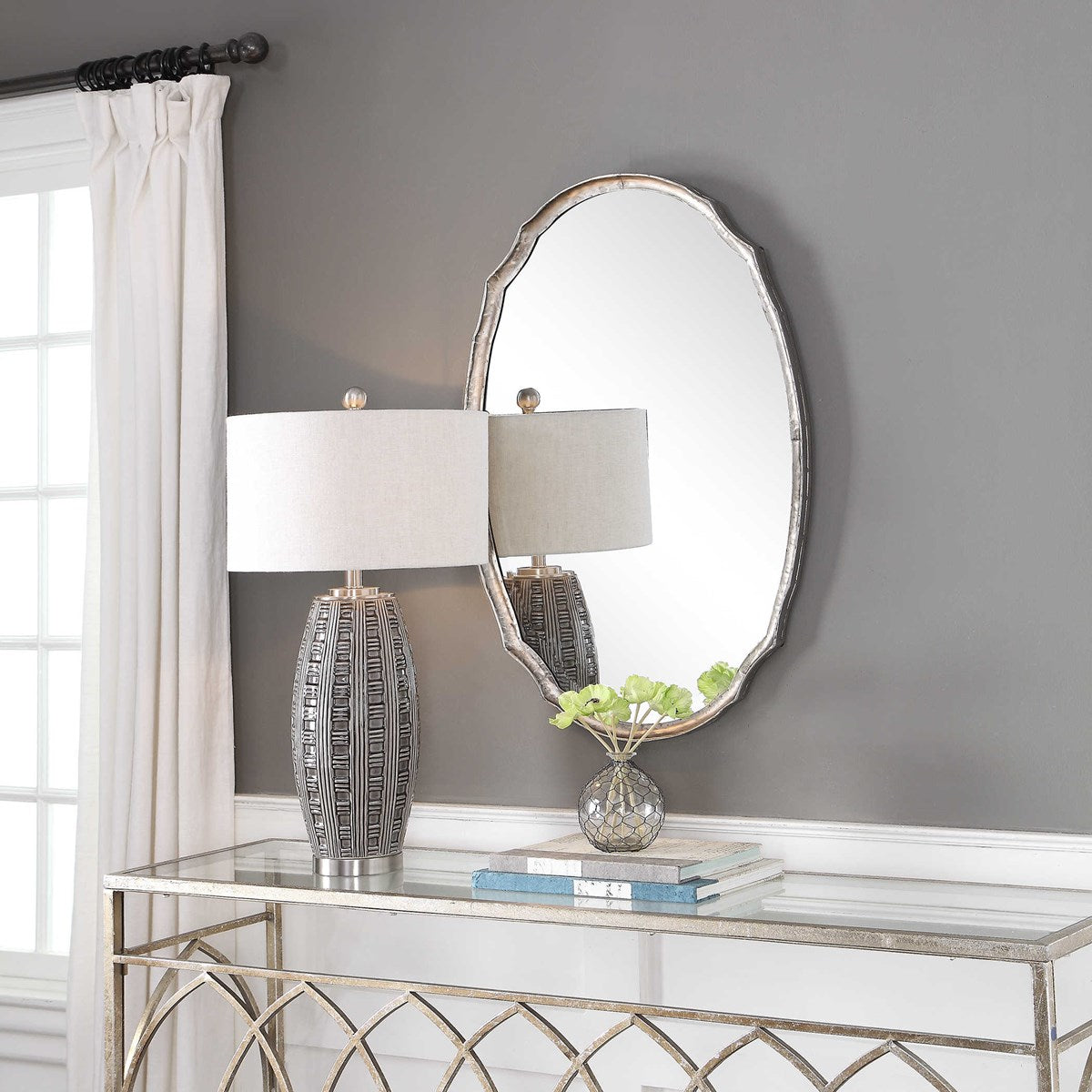 Uttermost Home Decor Uttermost Palma Mirror - Silver