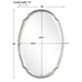 Uttermost Home Decor Uttermost Palma Mirror - Silver