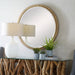 Uttermost Home Decor Motor Freight - Rate to be Quoted Uttermost Paradise Round Rattan Mirror