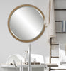 Uttermost Home Decor Motor Freight - Rate to be Quoted Uttermost Paradise Round Rattan Mirror