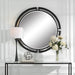 Uttermost Home Decor Motor Freight - Rate to be Quoted Uttermost Quadrant Modern Round Mirror