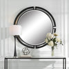 Uttermost Home Decor Motor Freight - Rate to be Quoted Uttermost Quadrant Modern Round Mirror