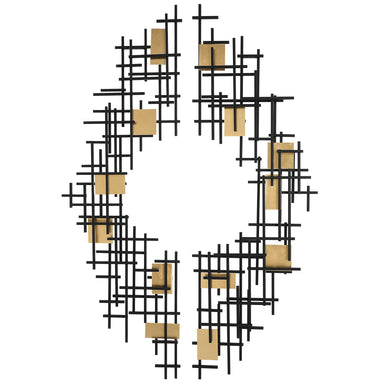 Uttermost Home Uttermost Reflection Metal Grid Wall Decor, S/2