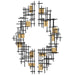 Uttermost Home Uttermost Reflection Metal Grid Wall Decor, S/2