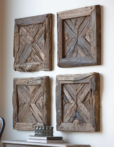 Uttermost Home Uttermost Rennick Wood Wall Square