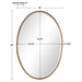 Uttermost Home Decor Uttermost Riess Mirror