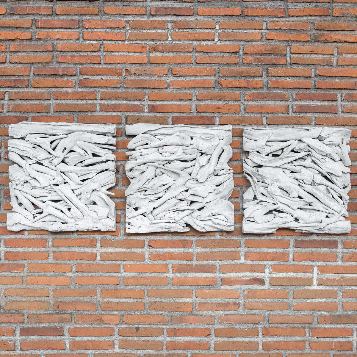 Uttermost Home Decor Uttermost Rio Wood Wall Decor, Whitewashed