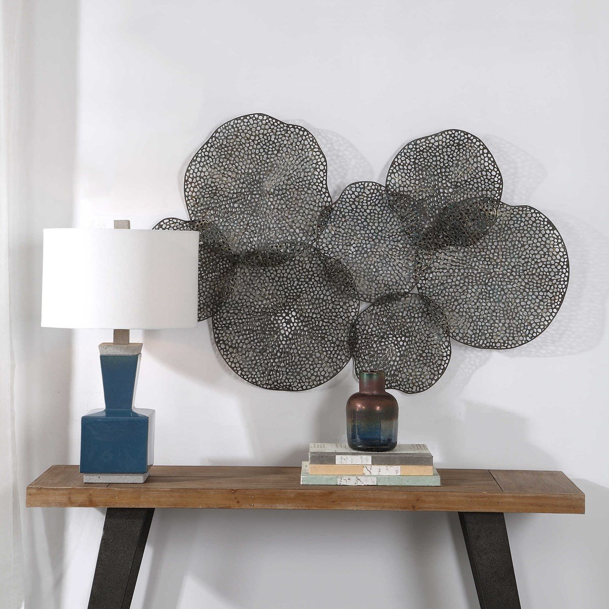 Uttermost Home Oversized Uttermost Ripley Metal Wall Art